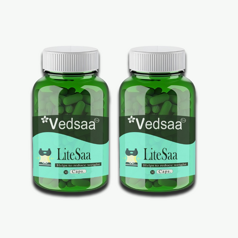 Vedsaa™ LiteSaa Factor - Ayurvedic Weight Loss Capsules