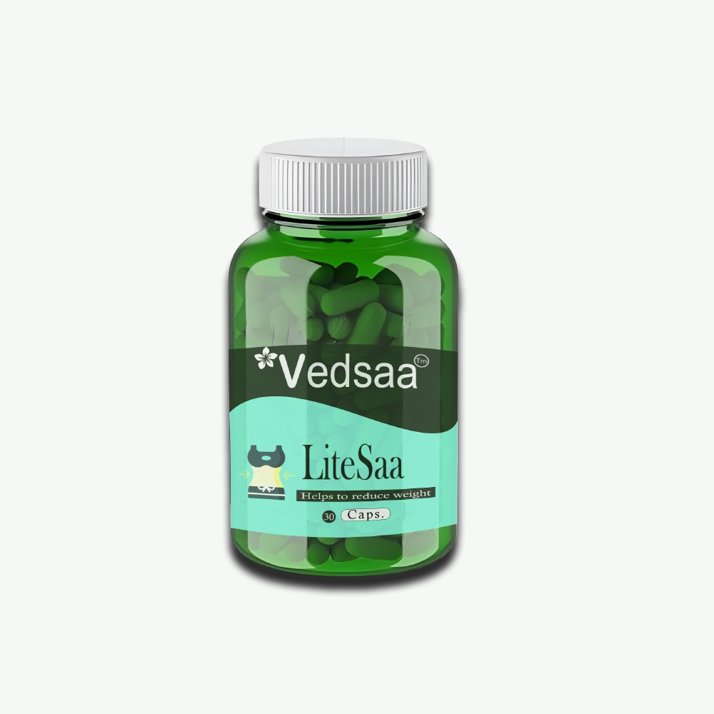 Vedsaa™ LiteSaa Factor - Ayurvedic Weight Loss Capsules